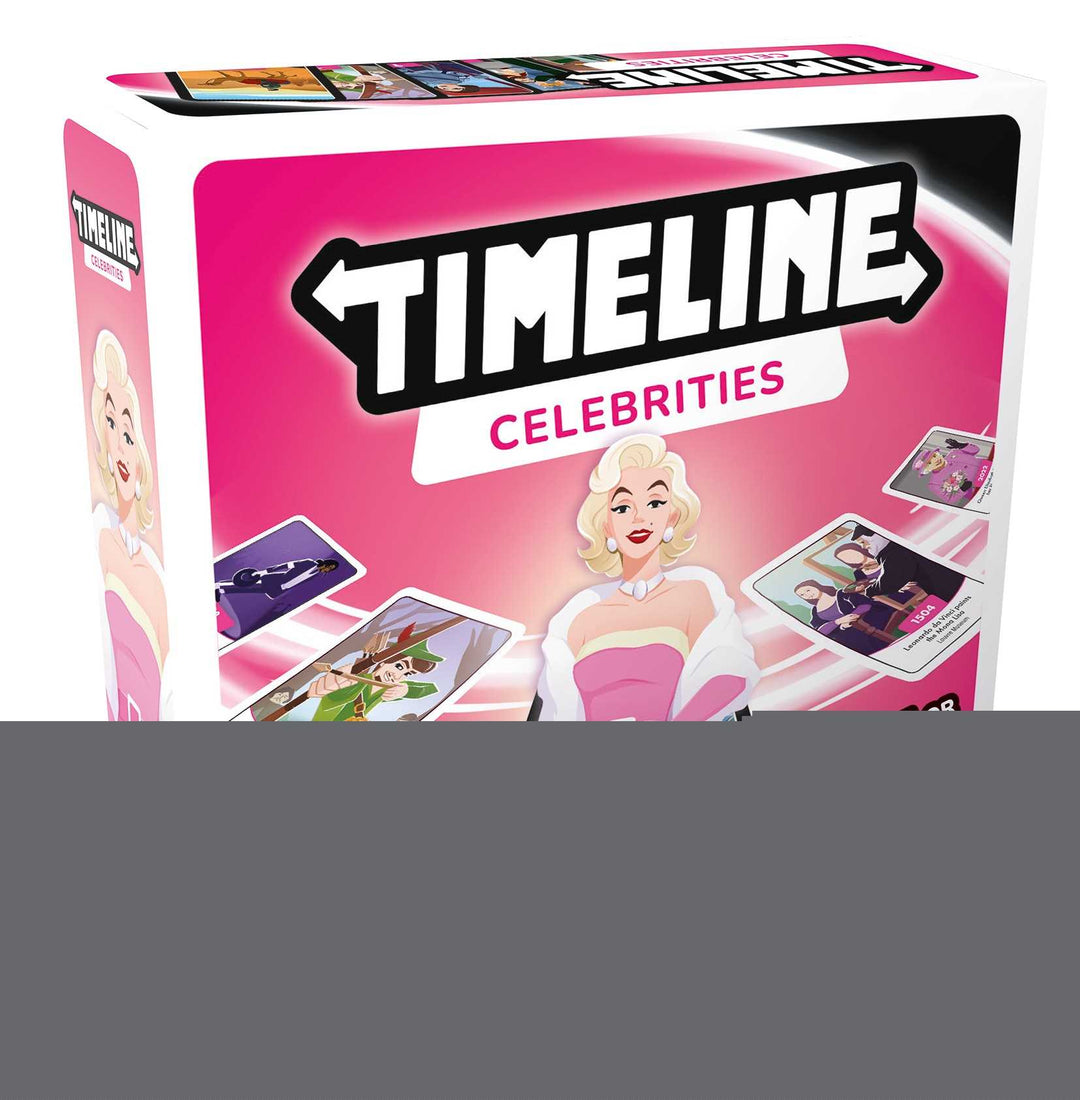 Timeline Celebrities Clutch Box Board Game by Zygomatic 2