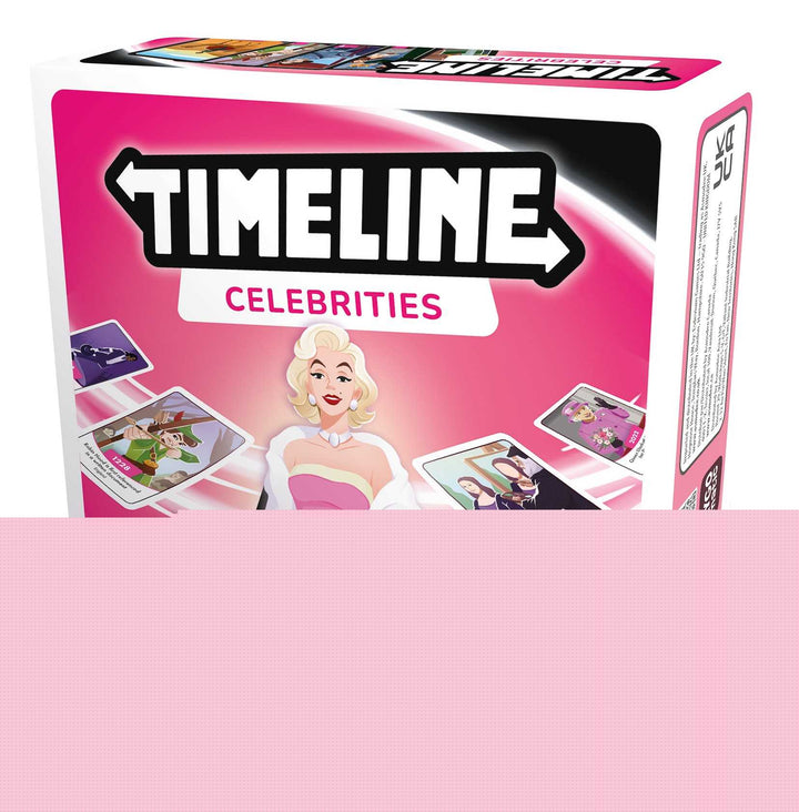 Timeline Celebrities Clutch Box Board Game by Zygomatic 3