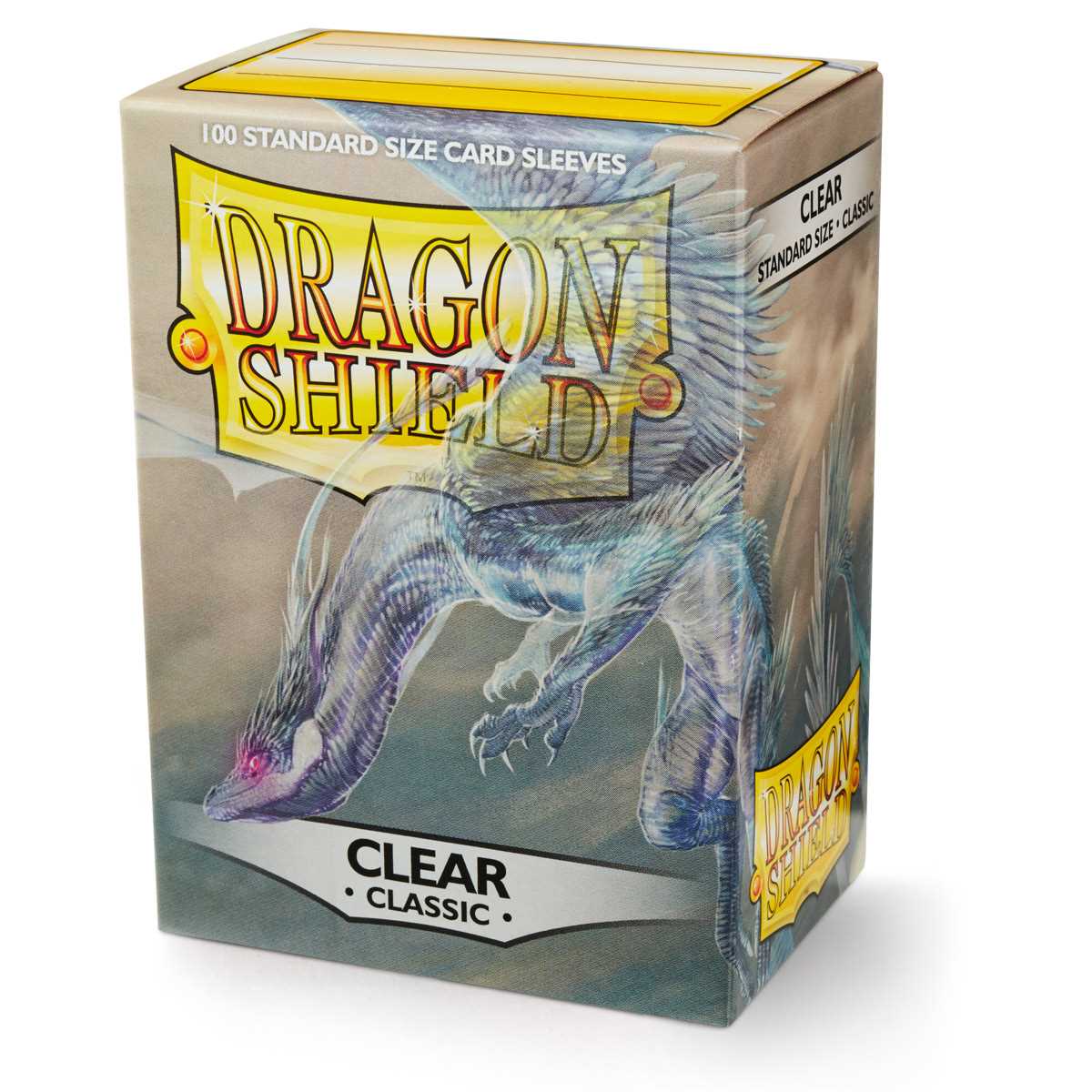 UNIT Dragon Shield Classic Clear 100 ct in box Gaming Accessory by Arcane Tinmen 1