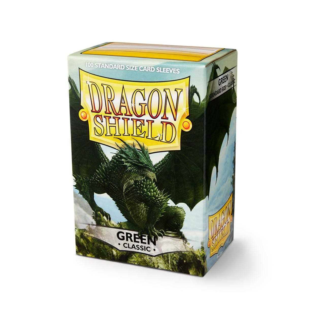 UNIT Dragon Shield Classic Green 100 ct in box Gaming Accessory by Arcane Tinmen 1