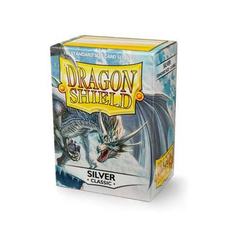 Dragon Shield Classic - Silver (100 ct. in box) 1