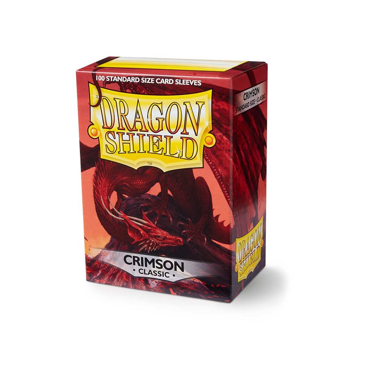 UNIT Dragon Shield Classic Crimson 100 ct in box Gaming Accessory by Arcane Tinmen 1