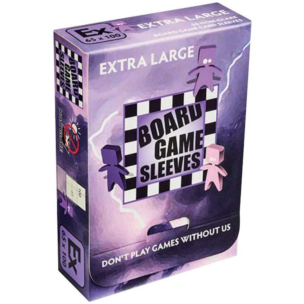 Board Game Sleeves Non Glare- Extra Large (fits cards of 65x100mm) 2