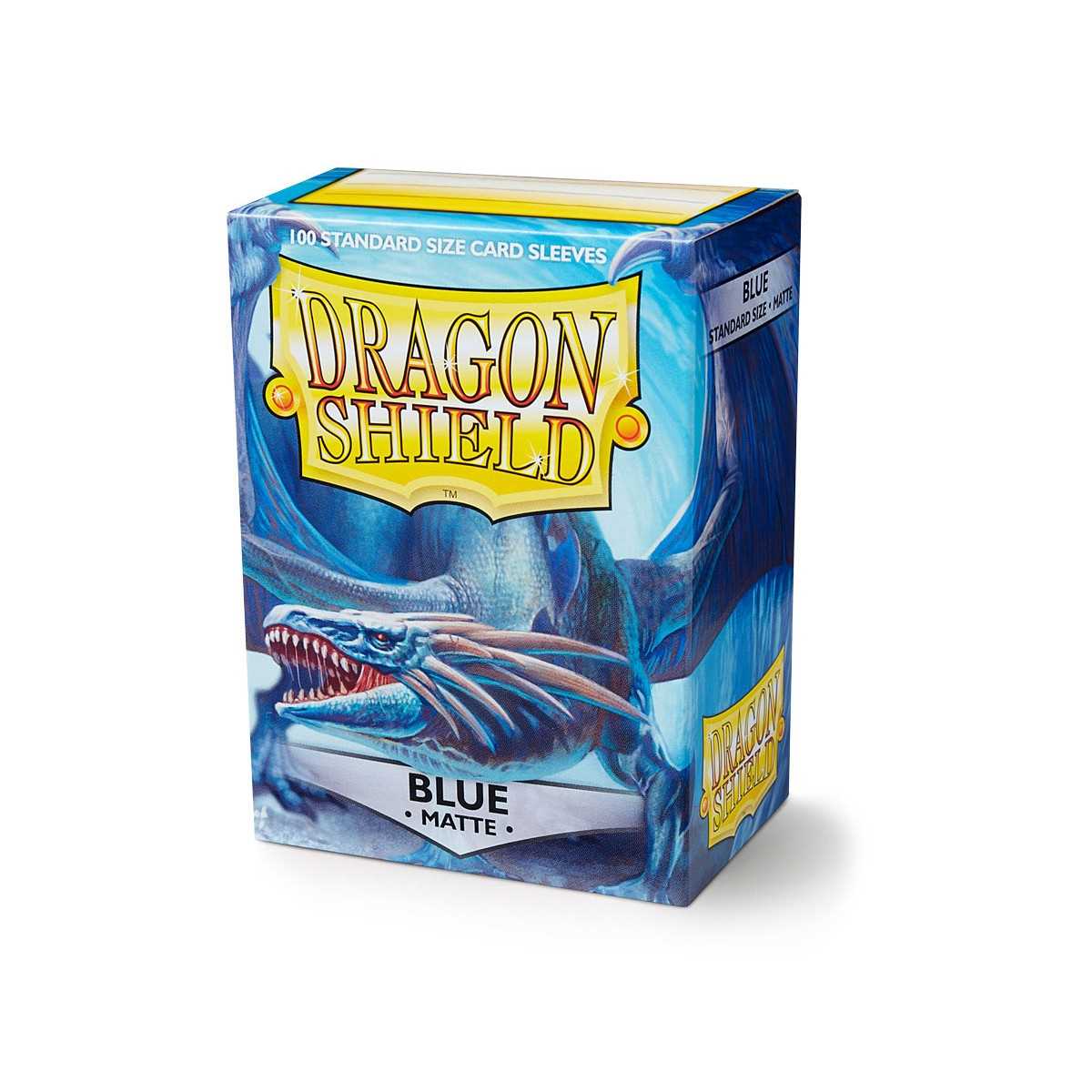 UNIT Dragon Shield Matte Blue 100 ct in box Gaming Accessory by Arcane Tinmen 1