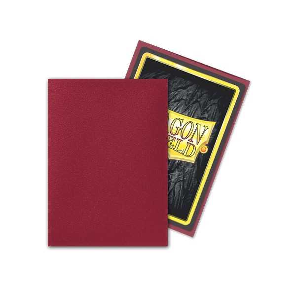 UNIT Dragon Shield Matte Sleeves Standard Size Blood Red 100 Gaming Accessory by Arcane Tinmen 2