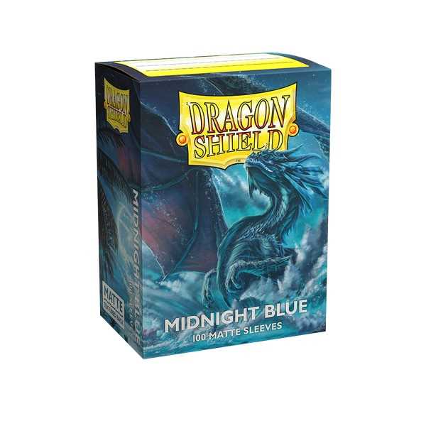 UNIT Dragon Shield Matte Sleeves Standard Size Midnight Blue 100 Gaming Accessory by Arcane Tinmen 3