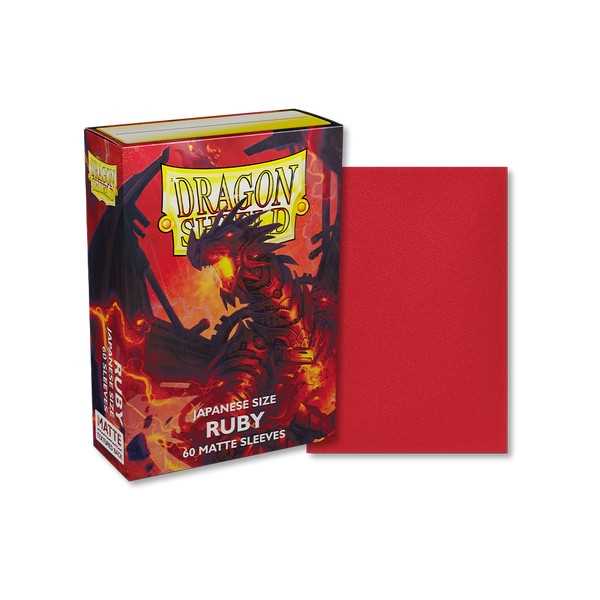 Dragon Shield Matte Japanese Size - Ruby (60) 1