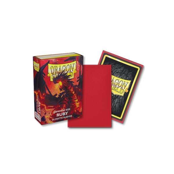 Dragon Shield Matte Japanese Size - Ruby (60) 2