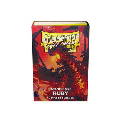 Dragon Shield Matte Japanese Size - Ruby (60) 3