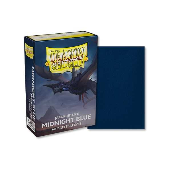 Dragon Shield Matte Sleeves Japanese Size- Midnight Blue (60) 1
