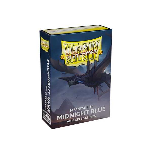 Dragon Shield Matte Sleeves Japanese Size- Midnight Blue (60) 3