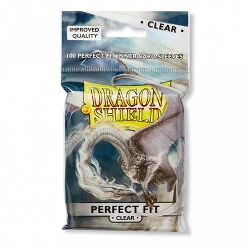 Dragon Shield Perfect Fit Toploading Clear Clear 100 Ct in Bag 1