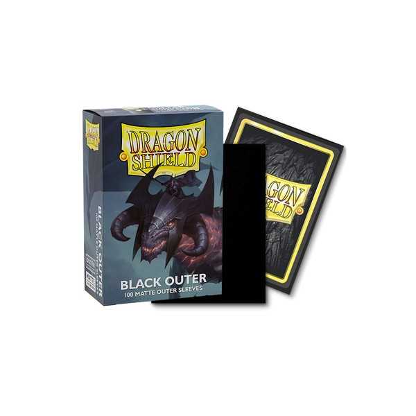 UNIT Dragon Shield Black Outer Sleeves Matte Standard Size 100 Gaming Accessory by Arcane Tinmen 3