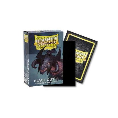 UNIT Dragon Shield Black Outer Sleeves Matte Standard Size 100 Gaming Accessory by Arcane Tinmen 3