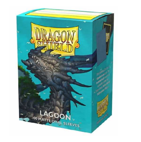 UNIT Dragon Shield Dual Matte Lagoon 100 ct Gaming Accessory by Arcane Tinmen 1