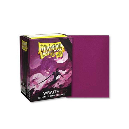 Dragon Shield Dual Matte Wraith 100 Ct Card Sleeve by Arcane Tinmen 1