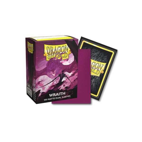Dragon Shield Dual Matte Wraith 100 Ct Card Sleeve by Arcane Tinmen 2