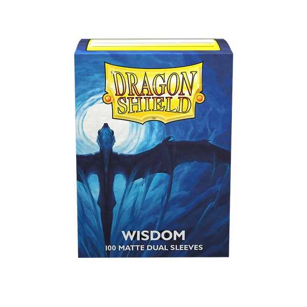 UNIT Dragon Shield Matte Dual Sleeves Standard Size Wisdom 100 Gaming Accessory by Arcane Tinmen 3