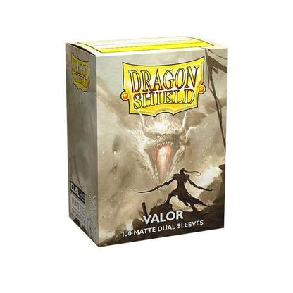 UNIT Dragon Shield Matte Dual Sleeves Standard Size Valor 100 Gaming Accessory by Arcane Tinmen 3