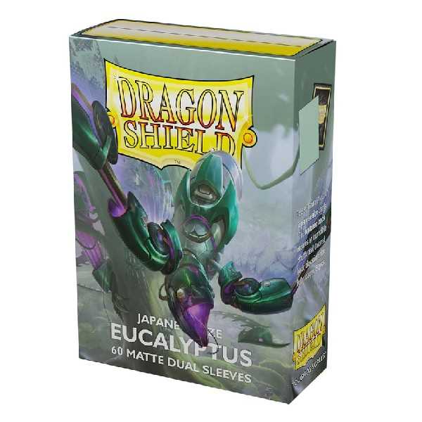Dragon Shield Japanese Size Dual Matte - Eucalyptus (60 ct.) 1