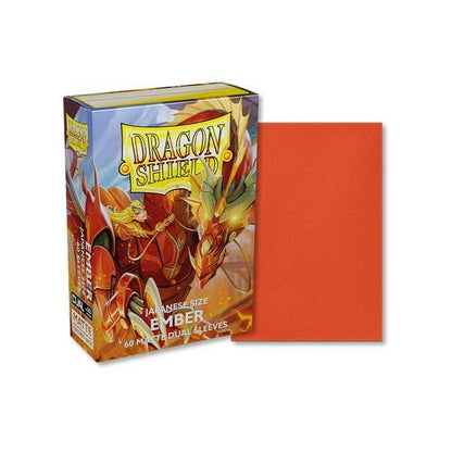 Dragon Shield Japanese Size Dual Matte - Ember (60 ct.) 1