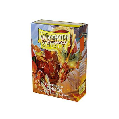 Dragon Shield Japanese Size Dual Matte - Ember (60 ct.) 3