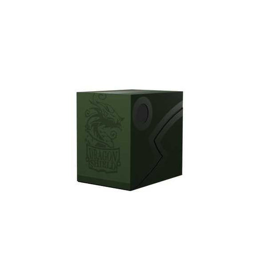 Dragon Shield Double Shell Box - Green/Black 1