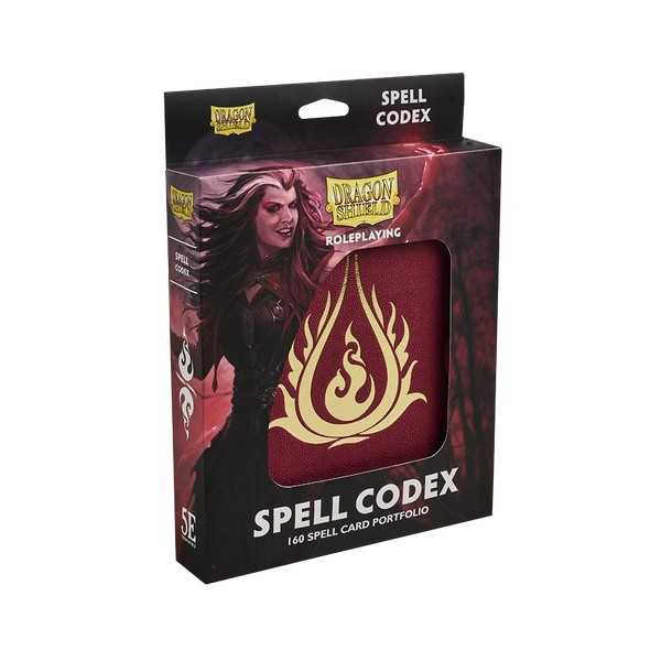 Dragon Shield Roleplaying Spell Codex - Blood Red