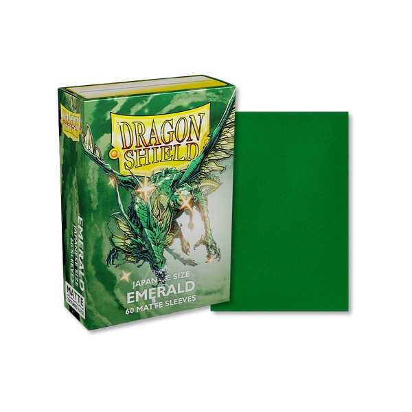 Dragon Shield Matte Sleeves Japanese Size- Emerald (60) 1