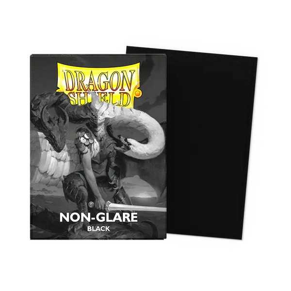 UNIT Dragon Shield Matte NonGlare Sleeves Standard Size Black V2 100 Gaming Accessory by Arcane Tinmen 1