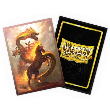 Dragon Shield Fire Horse 2026 Matte Dual Art Sleeves - Standard Size (100) 4