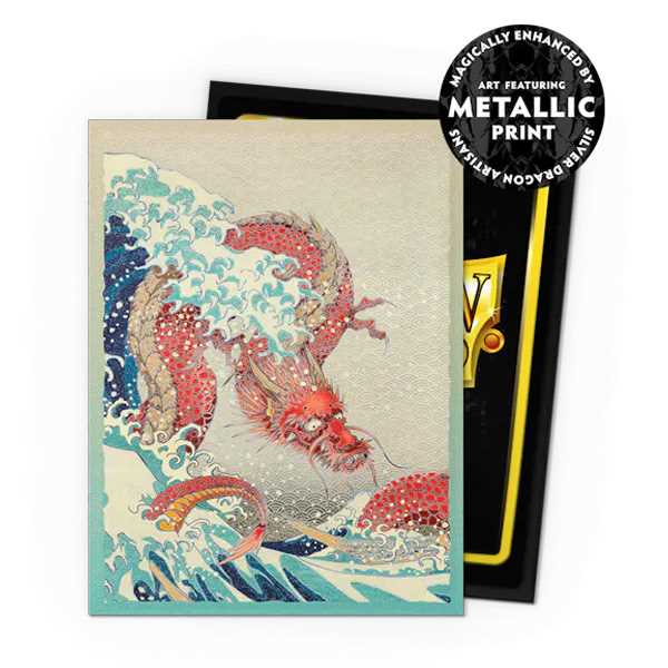 Dragon Shield Matte Dual Standard Sleeves: Great Wave Anniversary Special Edition (100 ct.) 2
