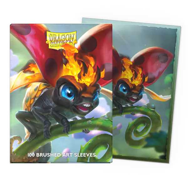 Dragon Shield The Burnbug Brushed ART Sleeves - Standard Size (100) 1