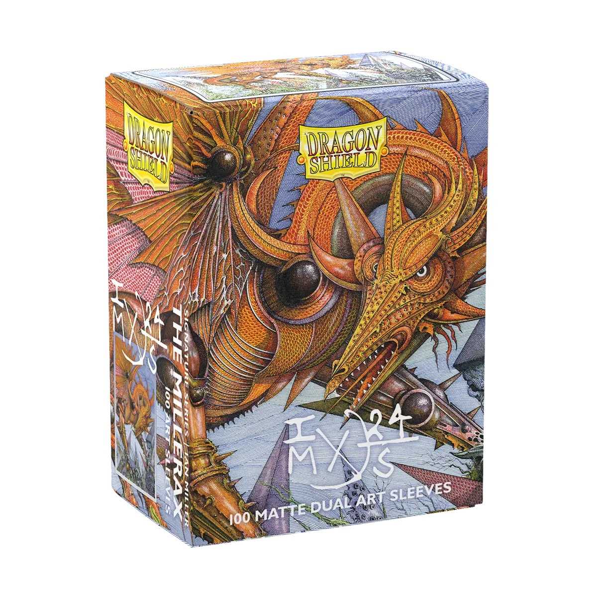 Dragon Shield Matte Dual Standard Sleeves: Signature Series - Ian Miller - The Millerax (100 ct.) 1