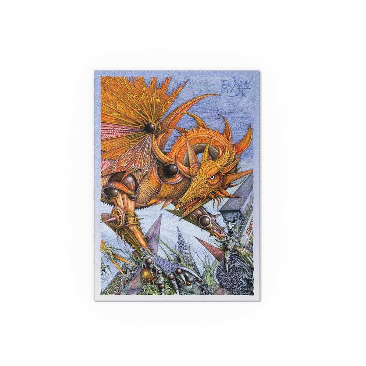 Dragon Shield Matte Dual Standard Sleeves: Signature Series - Ian Miller - The Millerax (100 ct.) 2