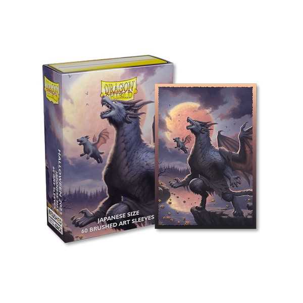 Dragon Shield Halloween 2023 Brushed ART Sleeves - Japanese Size (60) 1