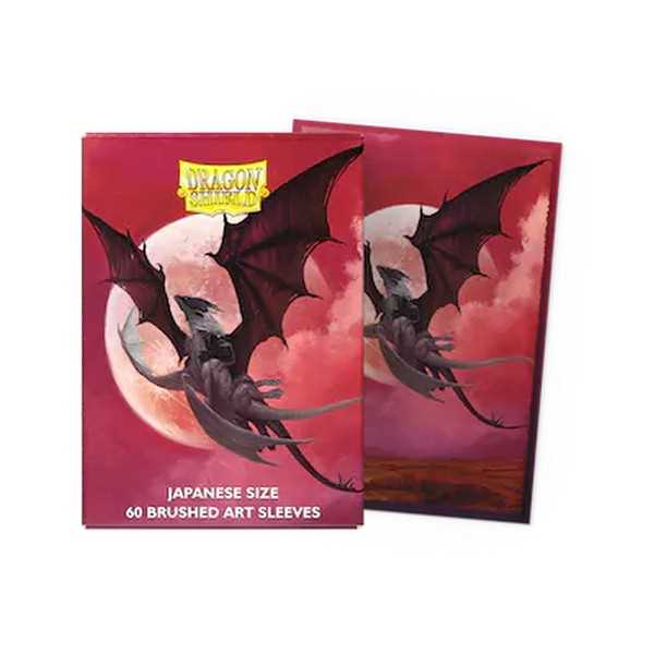 Dragon Shield Valentine Dragon 2024 Brushed ART Sleeves - Japanese Size (60) 1