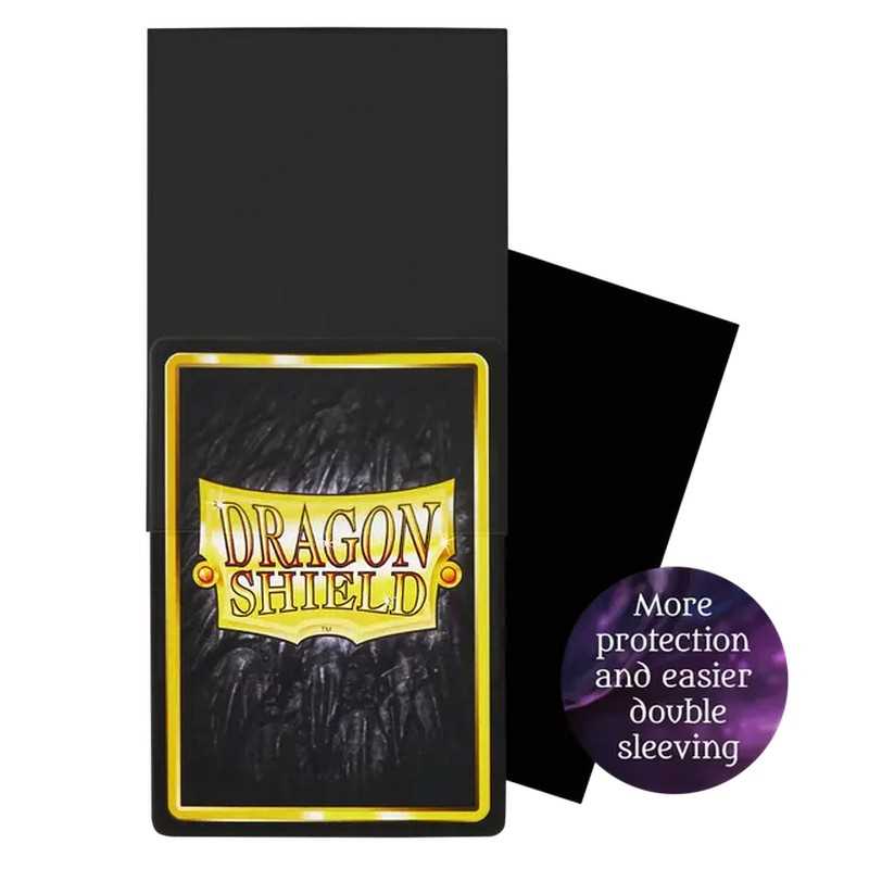 Dragon Shield Perfect Fit Thick Inner Sleeves 100ct - Black 2