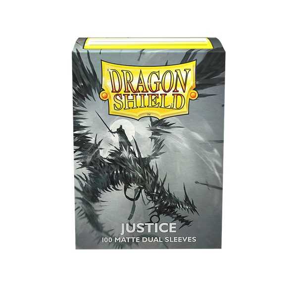 UNIT Dragon Shield Matte Dual Sleeves Standard Size Justice 100 Gaming Accessory by Arcane Tinmen 3