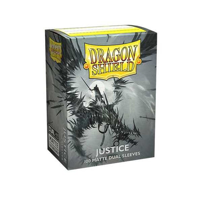 UNIT Dragon Shield Matte Dual Sleeves Standard Size Justice 100 Gaming Accessory by Arcane Tinmen 4