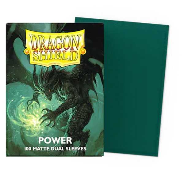 UNIT Dragon Shield Matte Dual Sleeves Standard Size Power 100 Gaming Accessory by Arcane Tinmen 1