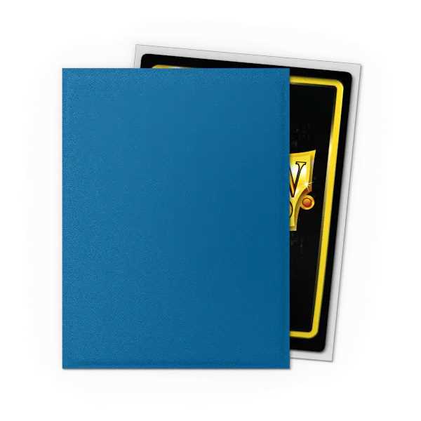 Dragon Shield Matte Dual Standard Sleeves - Cobalt & Silver (100 ct.) 2