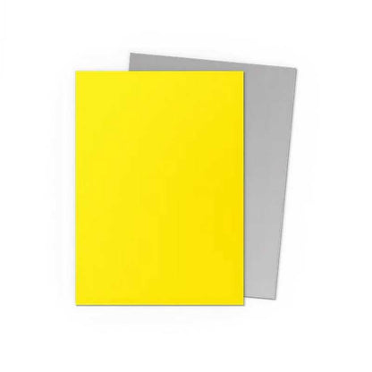 UNIT Dragon Shield Matte Dual Standard Sleeves Yellow and Silver 100 ct Gaming Accessory by Arcane Tinmen 3