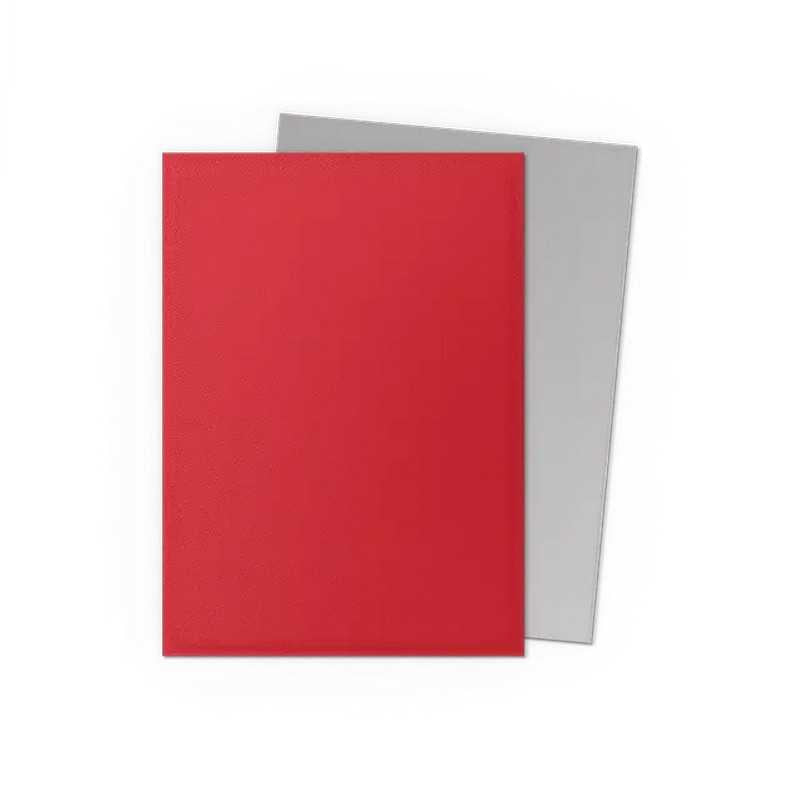 UNIT Dragon Shield Matte Dual Standard Sleeves Crimson and Silver 100 ct Gaming Accessory by Arcane Tinmen 3