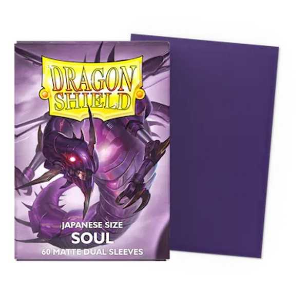 UNIT Dragon Shield Matte Dual Sleeves Japanese Size Soul 60 Gaming Accessory by Arcane Tinmen 1