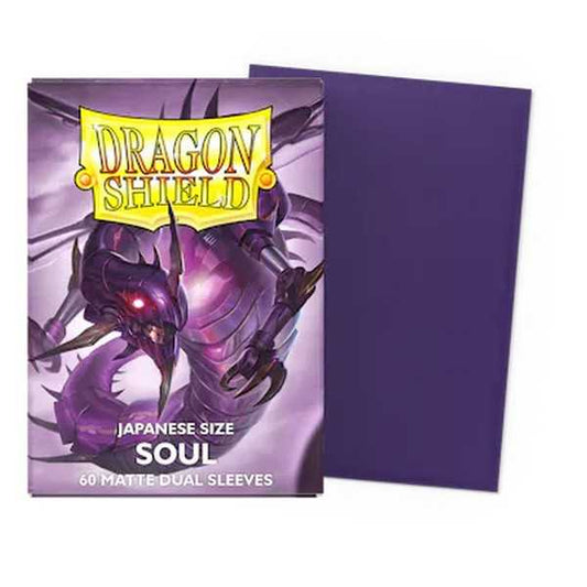 UNIT Dragon Shield Matte Dual Sleeves Japanese Size Soul 60 Gaming Accessory by Arcane Tinmen 1