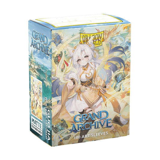 UNIT Matte Art Standard Sleeves Grand Archive Guo Jia Heavens Favored 100 ct Gaming Accessory by Arcane Tinmen 2