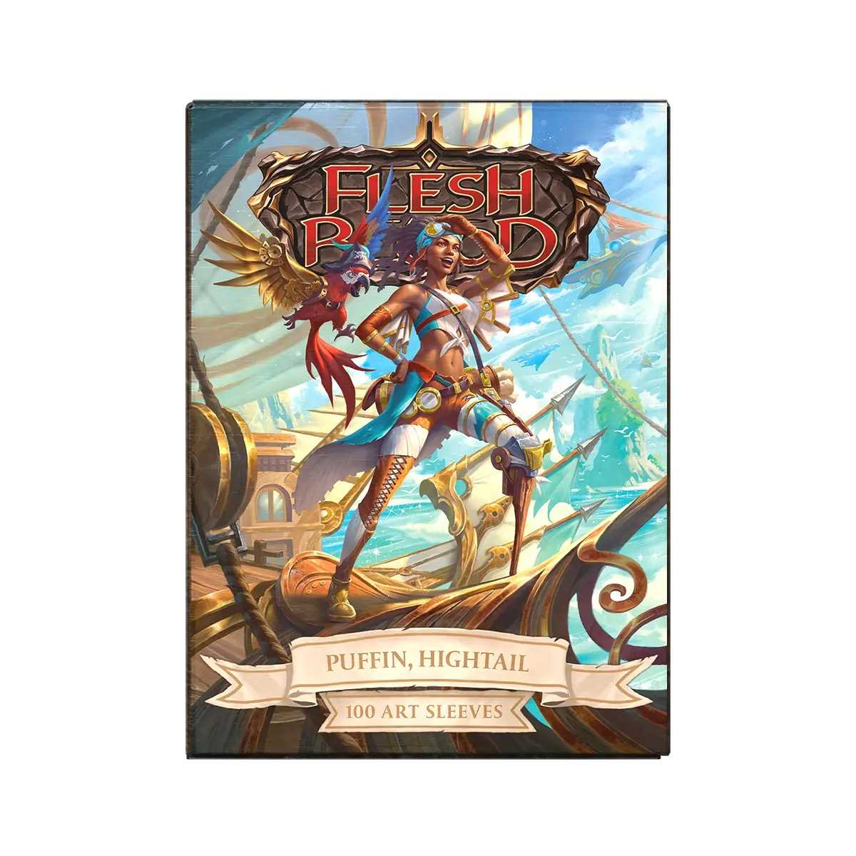 UNIT Matte Art Standard Sleeves Flesh and Blood Puffin and Hightail 100 ct Gaming Accessory by Arcane Tinmen 2