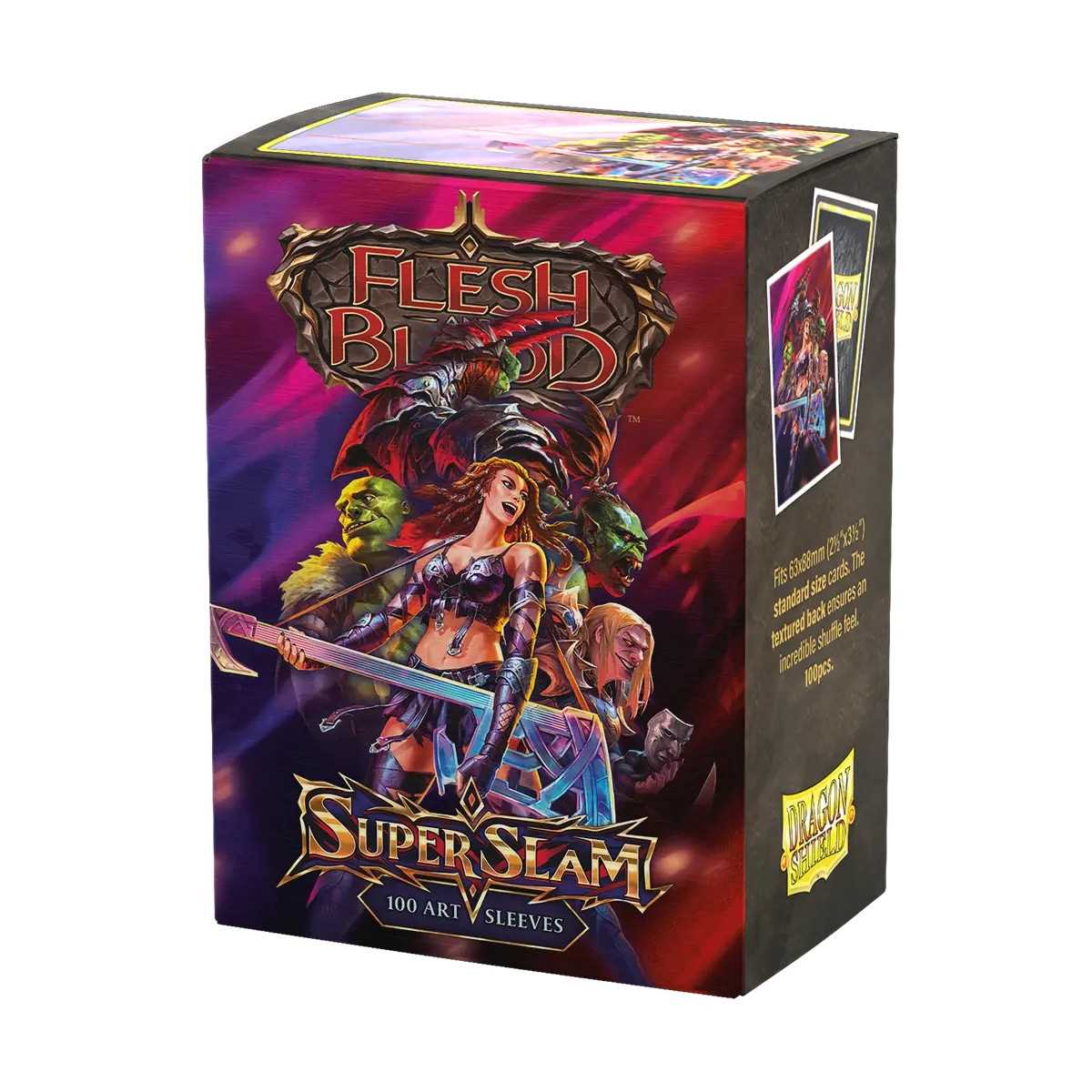 Matte Art Standard Sleeves: Flesh and Blood - Super Slam (100 ct.) 1