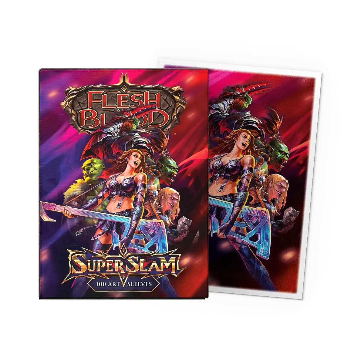 Matte Art Standard Sleeves: Flesh and Blood - Super Slam (100 ct.) 4